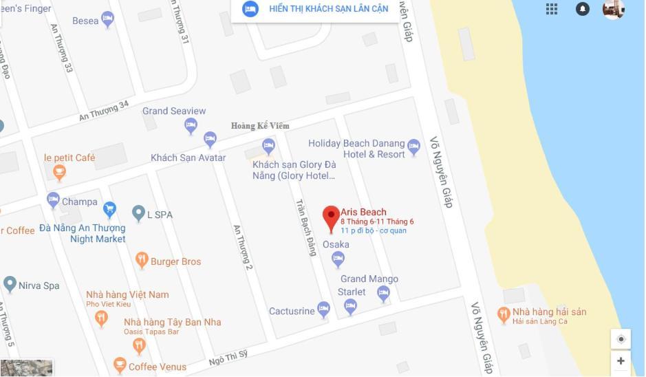 Aris Beach Apartment & Hotel Đà Nẵng Kültér fotó